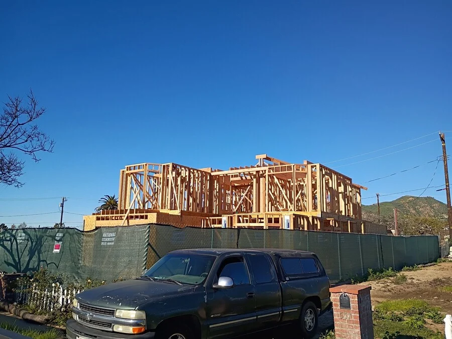Full Frame &mdash; A complete structural frame, ready for sheathing.